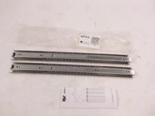 Pair Knape & Vogt 6400P SS 20 Side Mount Full Extension Drawer Slide 20" KV 6400