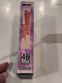 Magician Lord - Neo Geo AES - W Box - Authentic/ Tested No Manual USA version
