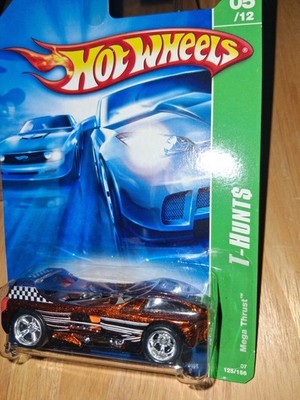 2007 Hot Wheels Super Treasure Hunts Mega Thrust RR Mag Limited Edition #5/12