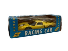 1:32 Slot Car Original Strombecker Yellow Striped Racing Car No. 2