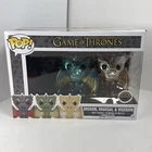 Funko Pop Game of Thrones Drogon Rhaegal & Viserion GS Exclusive Dragon 3 Pack