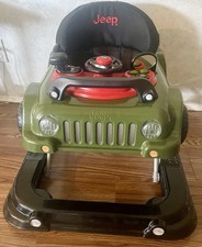 Jeep Wrangler Classic 3-in-1 Activity Center Baby Walker