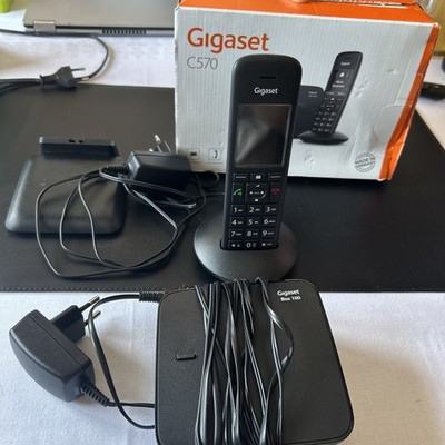 Gigaset C570 Schnurloses Telefon inkl. Basisstation (Box 100) & OVP