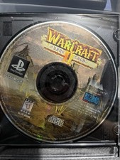 PS1 WarCraft II: The Dark Saga PlayStation 1 Disc Working Tested Video Game Vtg