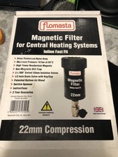 Flomasta Magnetic Heating System Filter 22mm Compression