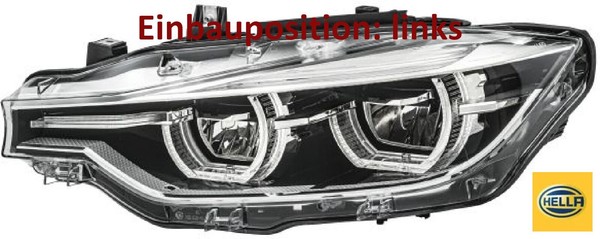 Hella 1EX012102-911 Hauptscheinwerfer Links Scheinwerfer Frontscheinwerfer-image