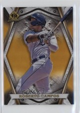 2022 Bowman Chrome Invicta Gold Refractor 22/50 Roberto Campos #BI-13 2g0