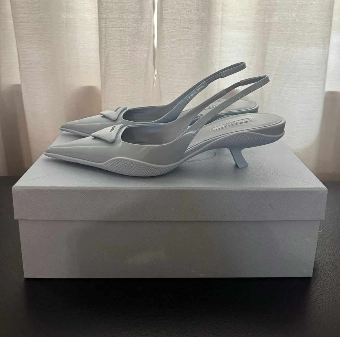 PRADA Kitten Leather Upper Heels for Women for sale | eBay
