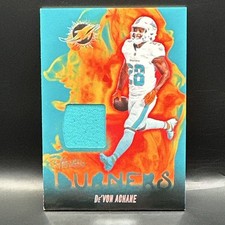 2024 Panini Absolute Burners De'Von Achane Rookie Memorabilia #AB-DAE Miami Dol...