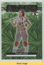 2024 Upper Deck AEW All Elite Wrestling Dazzlers Green Hikaru Shida READ 0s1c