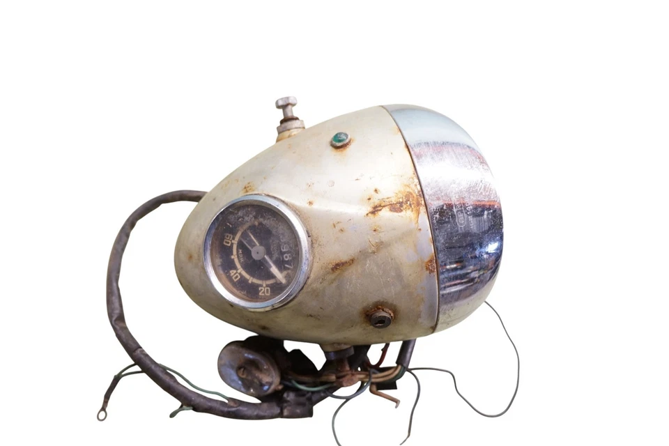 DUCATI 160 250 Monza OEM Vintage Faro Cubo Velocímetro *RG26 Foto 4 de 4