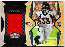 2021 Panini Certified New Generation Mirror Bronze JAVONTE WILLIAMS NG-15 92/249