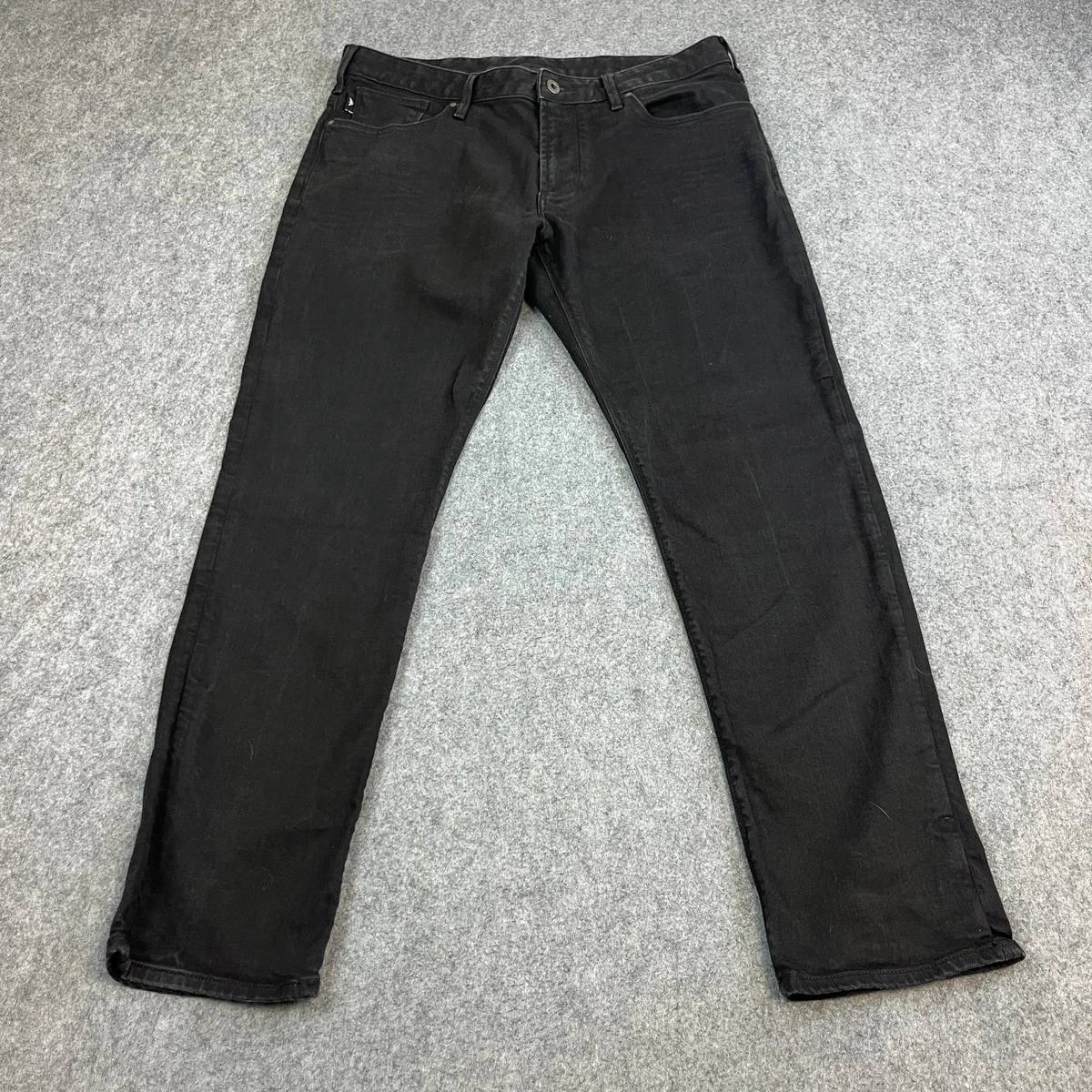 美品　薄手　ARMANI JEANS チノパン ブラック メンズ　34 Emporio Armani Regular 34 Size Jeans for Men for sale | eBay