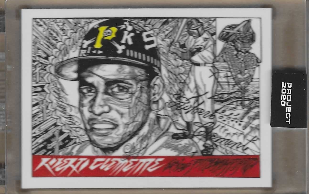Topps Project 2020 Card #68 Roberto Clemente 1955 Pirates by JK5 - PR / 8518
