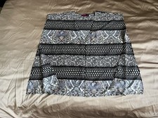 BOOHOO TWENTY FOUR SEVEN FASHION Caftan Tunic Box Top Size S Bust 44”, Waist 44”