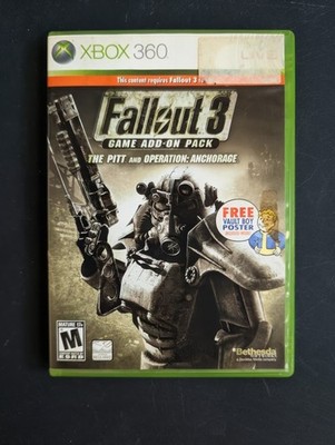 Fallout 3 Game Add-On Pack for Microsoft Xbox 360 the Pitt & Operation Anchorage
