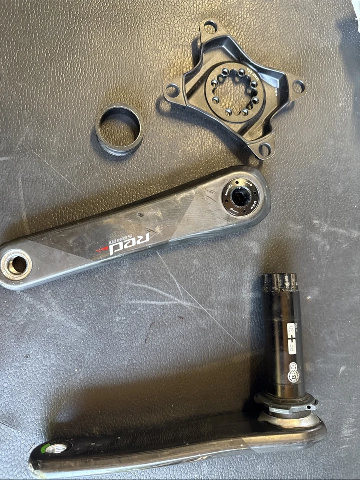 Sram Red Crank Arm Set And spider 172.5 BB30 Pf 30 - Image 2 of 4