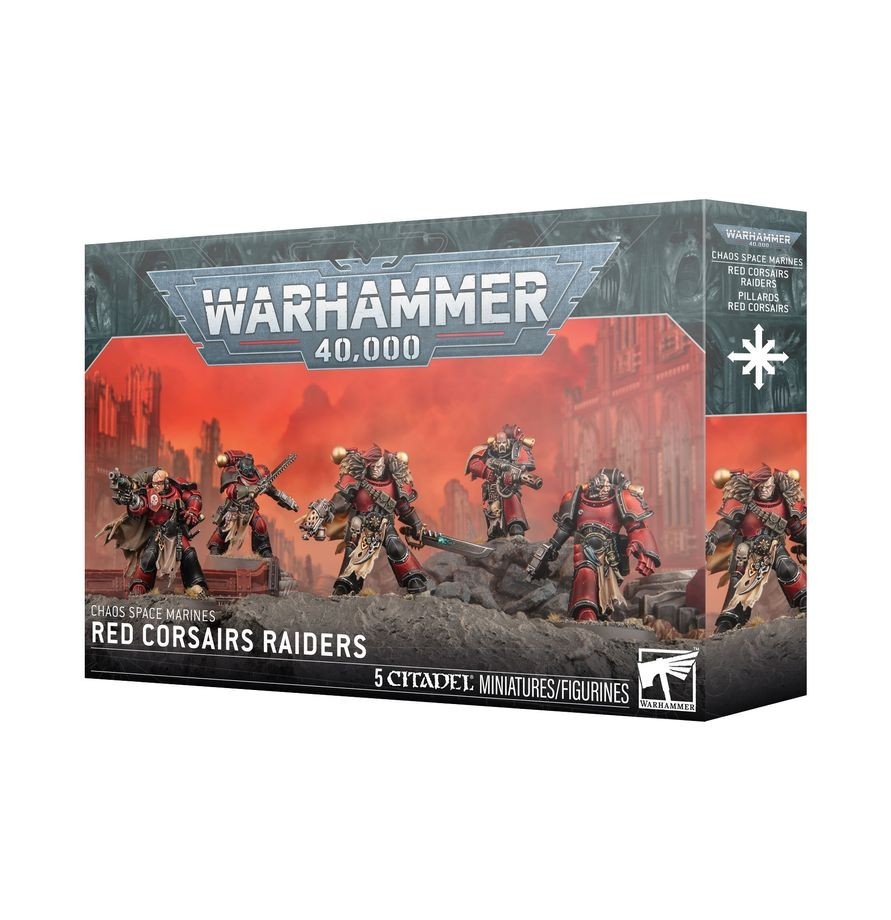 Red Corsairs Raiders - Chaos Space Marines - Warhammer 40k - Brand New
