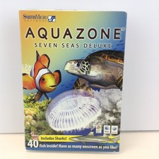 Aquazone Seven Seas Deluxe PC Screensaver 40 Fish, Turtles, Jellies & More