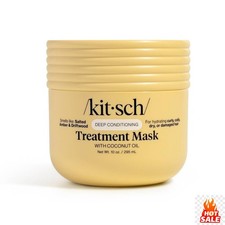 Deep Conditioning Treatment Mask - 10oz: For Curly, Coily, Dry Hair, Vegan,