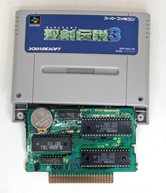 Seiken Densetsu 2 & 3 Nintendo Super Famicom New Battery*US Seller* EBA-C1