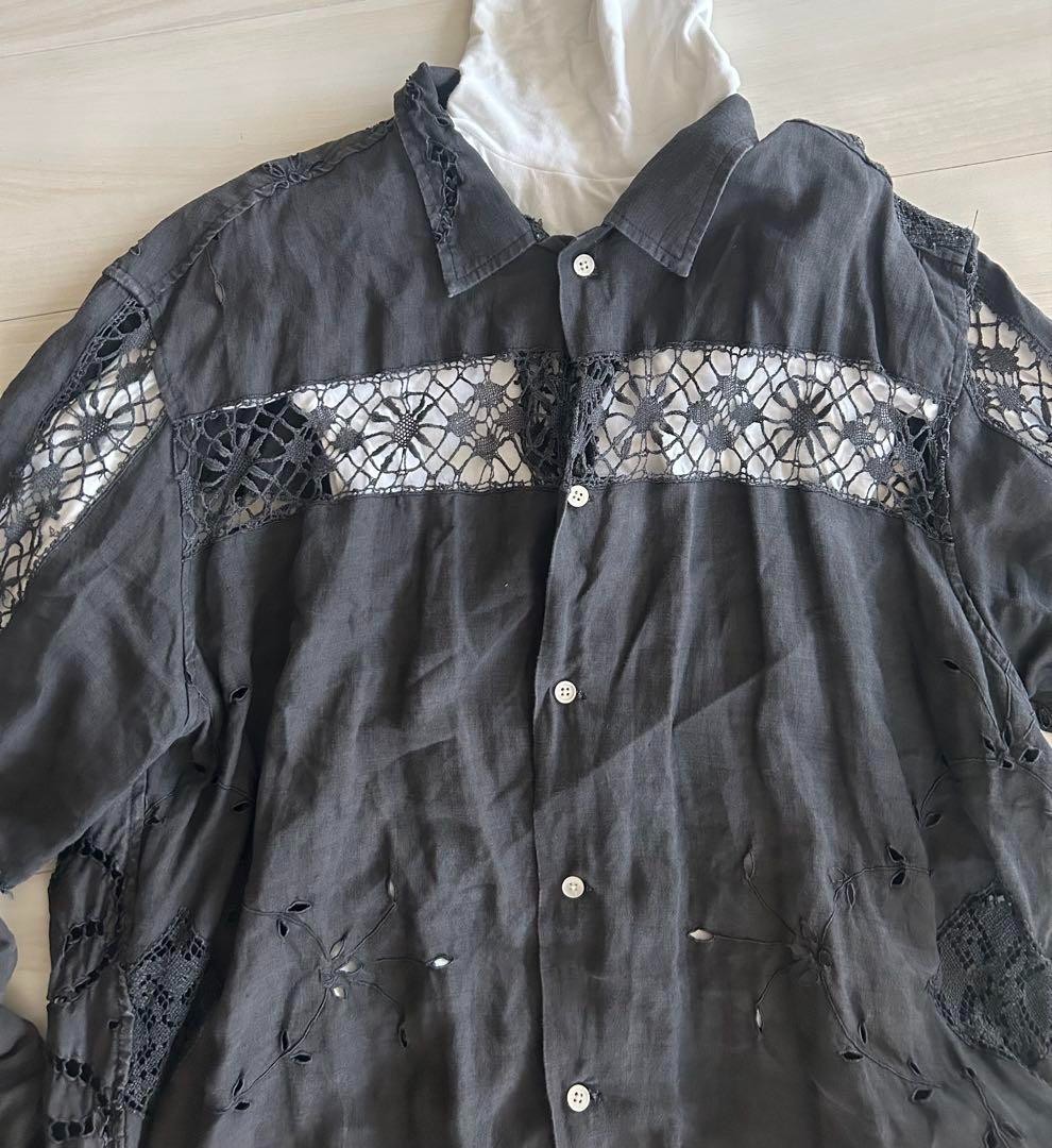 Bode NYC Button-Down Shirt READ DESCRIPTION - image 3