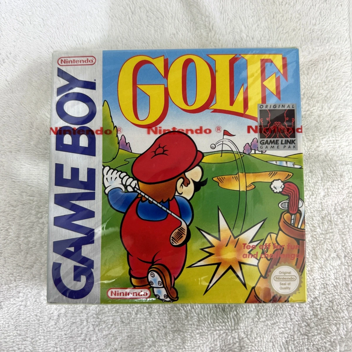 Golf para Nintendo Game Boy - Nuevo Nintendo Tira Roja Sellado + Estuche Acrílico