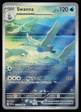 Swanna 110/086 Holo Illustration Rare White Flare Pokemon Card on eBay