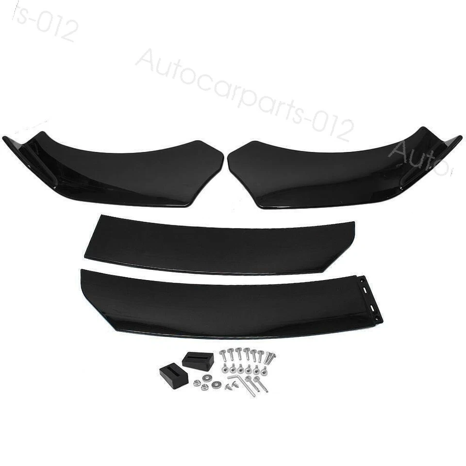 For Mercedes-Benz CLK Car Front&Rear Bumper Lip Splitter Side Skirts Strut Rods Foto 3 de 4