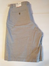 NEW Old Navy Ultimate Slim Mens Size 34 Shorts flex Casual Gray Cotton