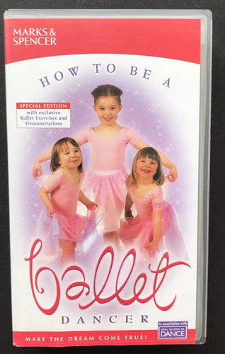 How To Be A Ballet Dancer - Exercises & Demonstrations - VHS Video UK 2001 GLP