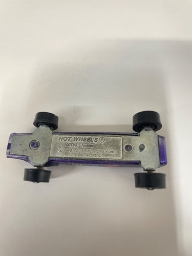 Rare Hot wheels Red Line Lotus Turbine black interiorUS Mattel 1969 purple NM - Picture 8 of 24
