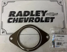 NEW GM OEM EXHAUST SYSTEM FRONT GASKET- GENERAL MOTORS GMC 84941400