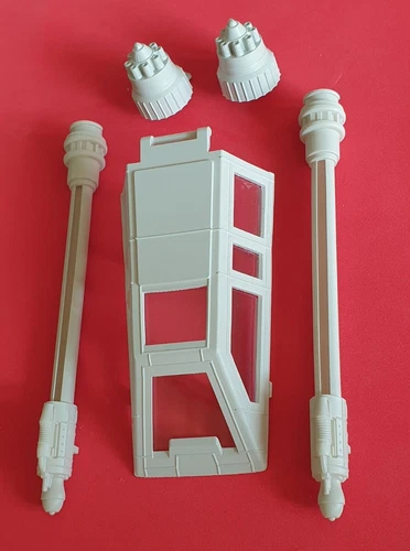 Vintage Star Wars, Snow Speeder, Canopy, Cannons, Jets,  Repro Spare Parts Set