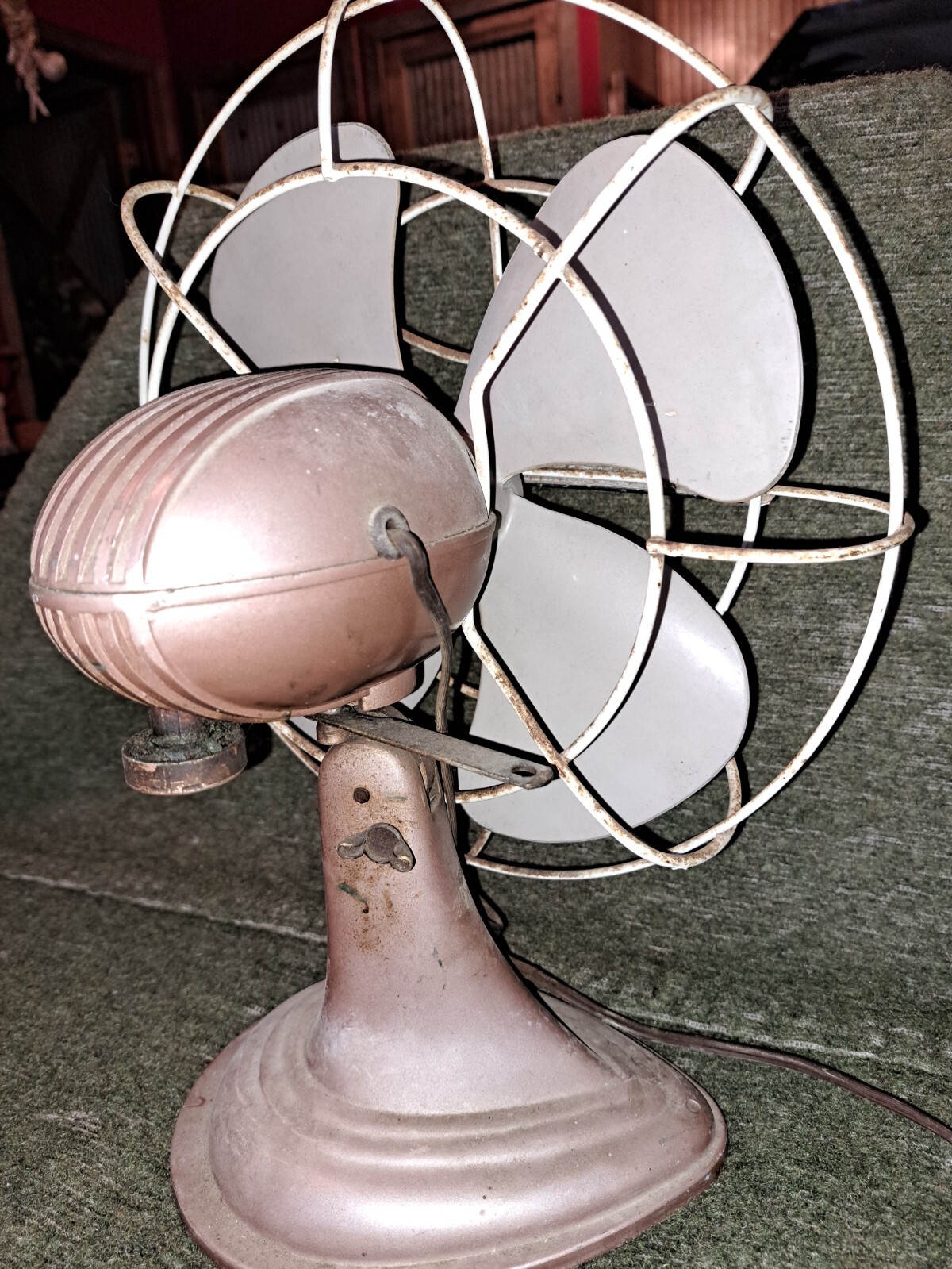 Vintage Westinghouse Electric Fan No. 10 LA 4, Y35256 14" tall, 12" x 12" Cage eBay