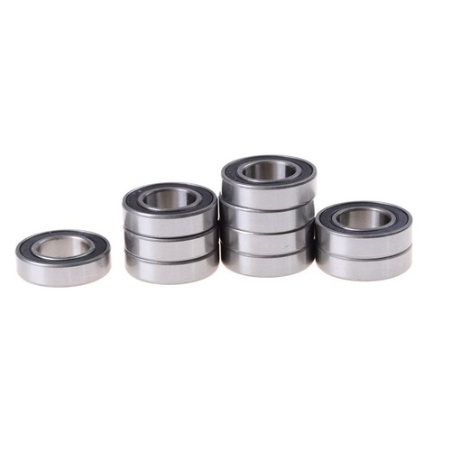 10pcs 6902-2RS Bearing 15x28x7mm Metric Thin Section Ball Bearings 6902R`5S - Picture 2 of 7