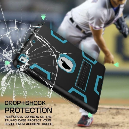 Für Apple iPad 7/8 10,2" Hülle Stoßfest Militär Robust Gummi Kinder Case - Bild 2 von 13