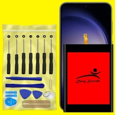 UPGraded Deep Stretch 4800mAh Battery f Samsung Galaxy S23 Plus SM-S916U w/ Tool