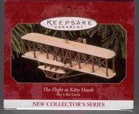 The Flight At Kitty Hawk: Sky's The Limit 1997 Hallmark Keepsake Ornament, New, on sale The Flight At Kitty Hawk: Sky's The Limit 1997 Hallmark Keepsake Ornament, New, on sale