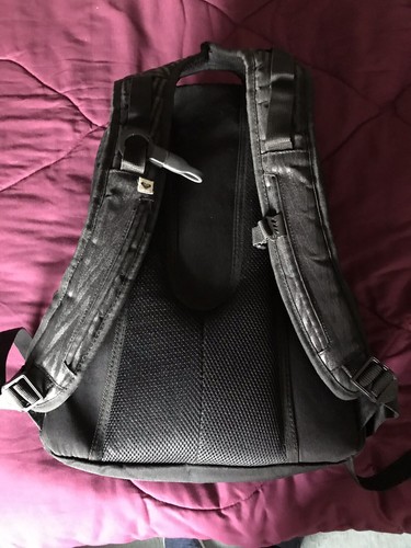 ROXY TwoToned Black Zebra Designed Backpack & Book Bag With Padded Laptop Sleeve - Picture 7 of 10