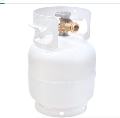 Brand New 20 lb. Steel Propane LPG Cylinder with Gauge & OPD Valve