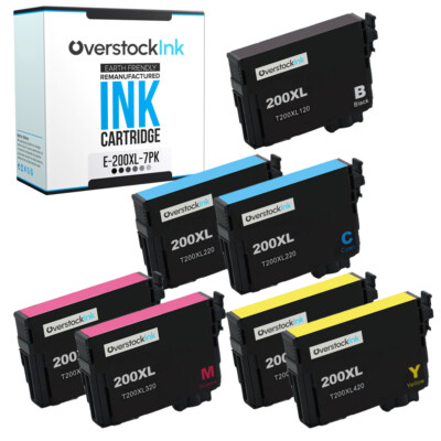 5PK OSI 200XL Ink Cartridges Compatible for Epson Workforce WF-2520 2530 2540
