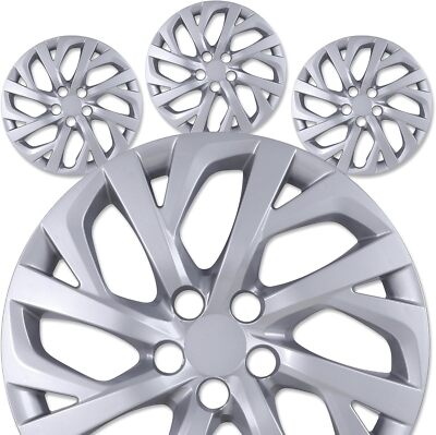 16'' Set of 4 Wheel Covers Full Rim Snap On Hubcaps for 2009-2025 TOYOTA COROLLA