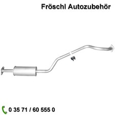 für Nissan Almera Tino 1.8i 114 116 PS kurze Version Mittelschalldämpfer k*