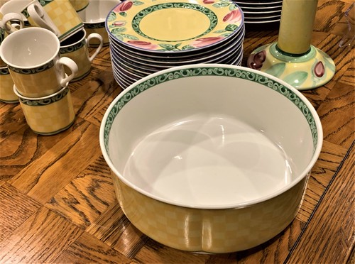 84 TEILIGES SET VILLEROY & BOCH SCHALTER SOMMERHAUS AKAZIEN & ROSE ARABESCO DEUTSCHLAND - Bild 3 von 12