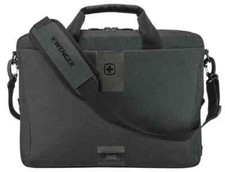 Wenger MX ECO Brief 16" Laptop Briefcase with Tablet Pocket - Charcoal