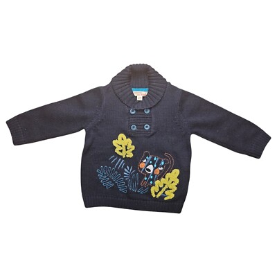 Sweet French Baby Sweater By DPAM Size 6M 68