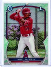 Randy De Jesus 2023 Bowman Chrome Lunar Glow Refractor