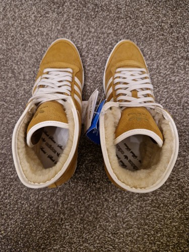 Adidas Originals Top Ten Hi Sleek Trainers Mustard Womens G42106 UK6.5 EU40 US8 - Picture 5 of 9