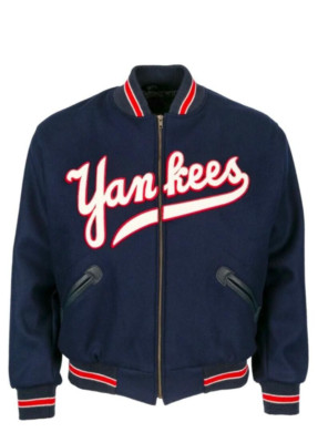 Authentic New York NY Wool Varsity Jacket